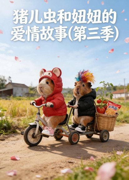 猪儿虫和妞妞的爱情故事第三季（10集）Ai短剧 高清完整版