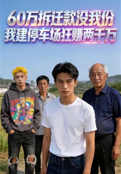60万拆迁款没我份，我建停车场狂赚两千万（27集） 高清完整版