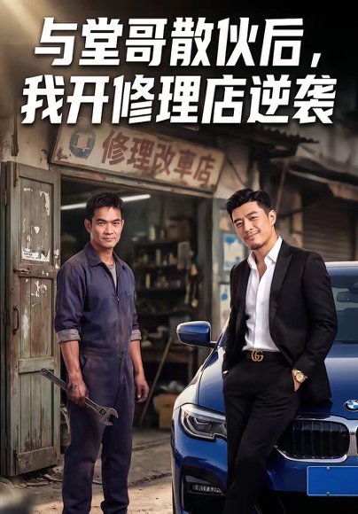 与堂哥散伙后，我开修理店逆袭（40集） 高清完整版