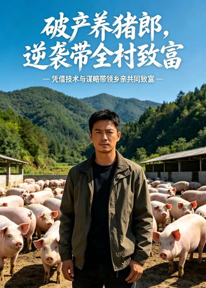 破产养猪郎，逆袭带全村致富（42集）Ai短剧 高清完整版