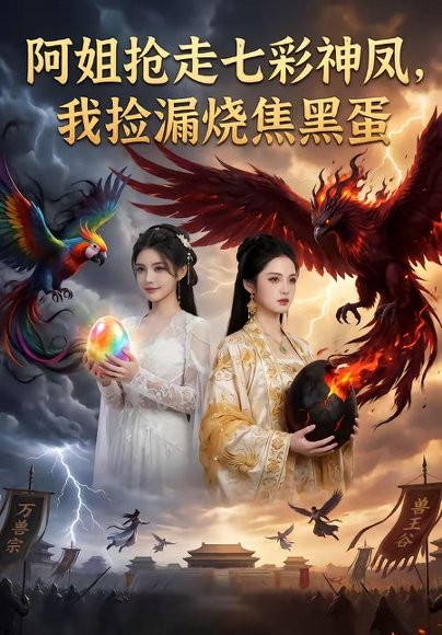 阿姐抢走七彩神凤，我捡漏烧焦黑蛋（42集） 高清完整版