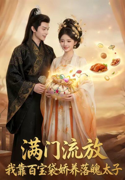 满门流放：我靠百宝袋娇养落魄太子（55集） 高清完整版